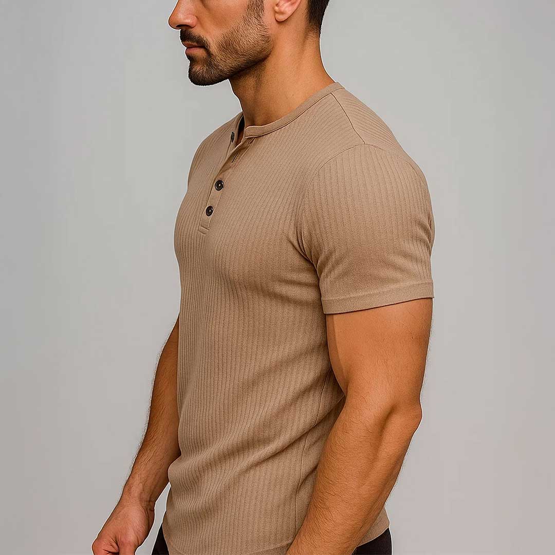 Siena - Men's Ultra Comfortable Henley Shirt