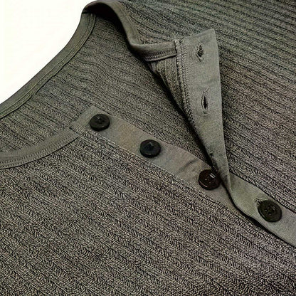 Siena - Men's Ultra Comfortable Henley Shirt