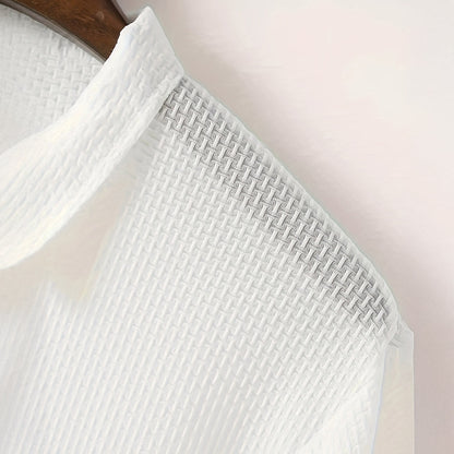 Lusso - Men's Ultra Comfortable Long Sleeve Polo Shirt